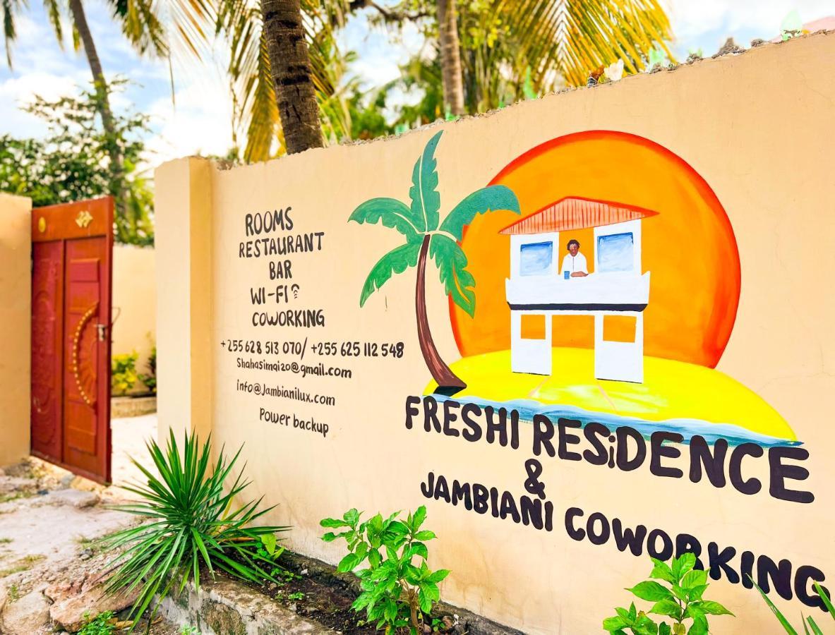 Freshi Residence Jambiani  Eksteriør bilde